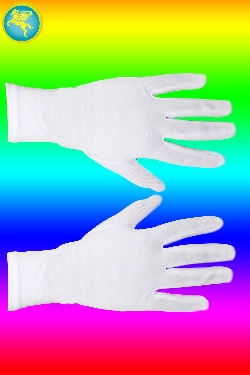 GUANTI BIANCHI ADULTO